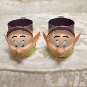 3D Dopey Snow White 7 Seven Dwarfs Disney Mug Ringling Bros Barnum Bailey Circus